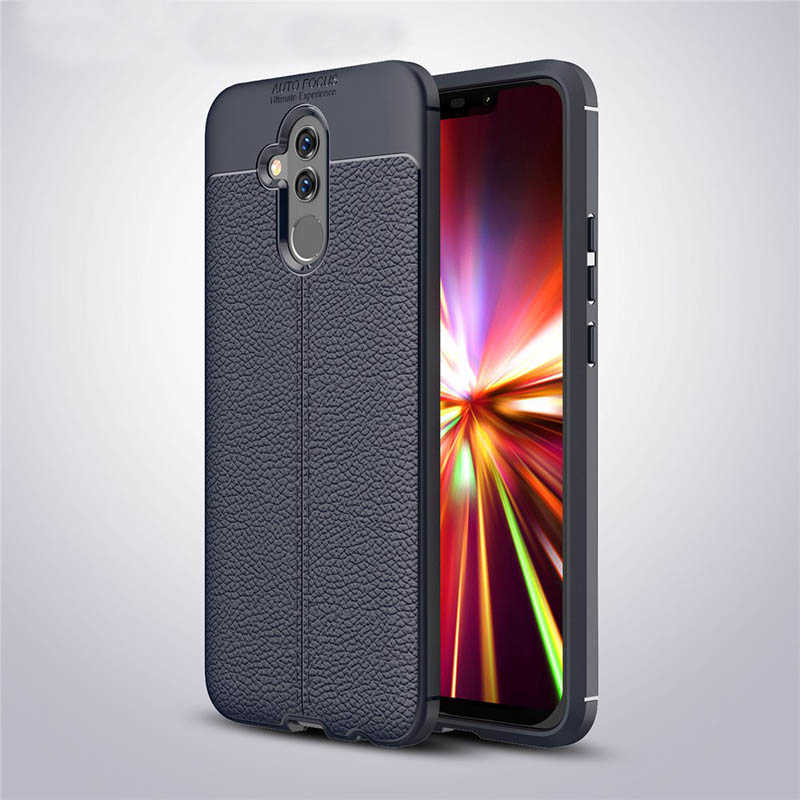 Huawei Mate 20 Lite Kılıf Zore Niss Silikon Kapak - Lacivert