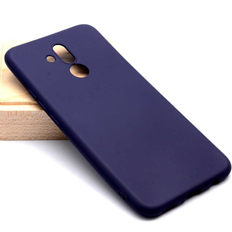 Huawei Mate 20 Lite Kılıf Zore Premier Silikon Kapak - Lacivert