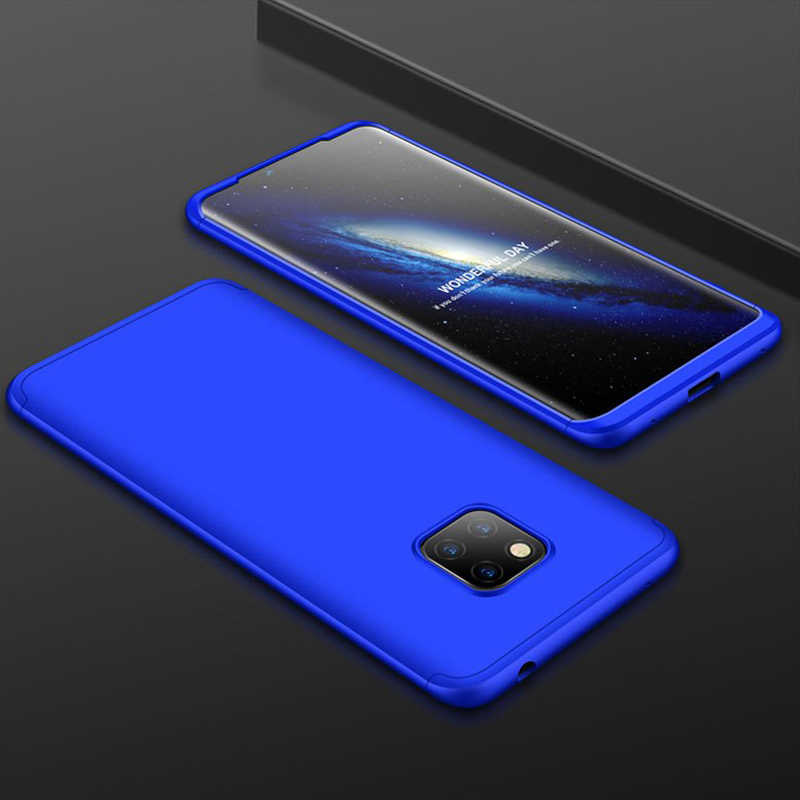 Huawei Mate 20 Pro Kılıf Zore Ays Kapak - Mavi