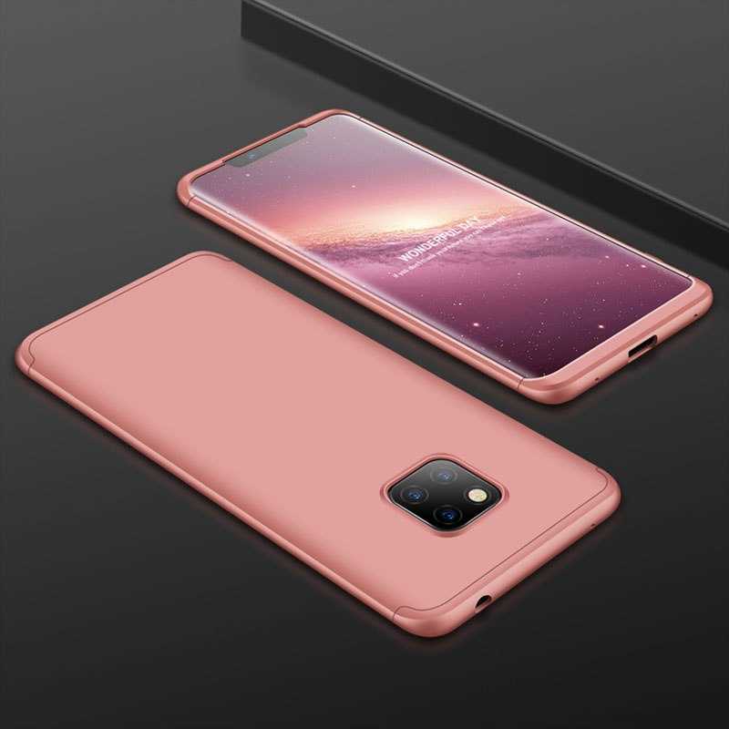 Huawei Mate 20 Pro Kılıf Zore Ays Kapak - Rose Gold