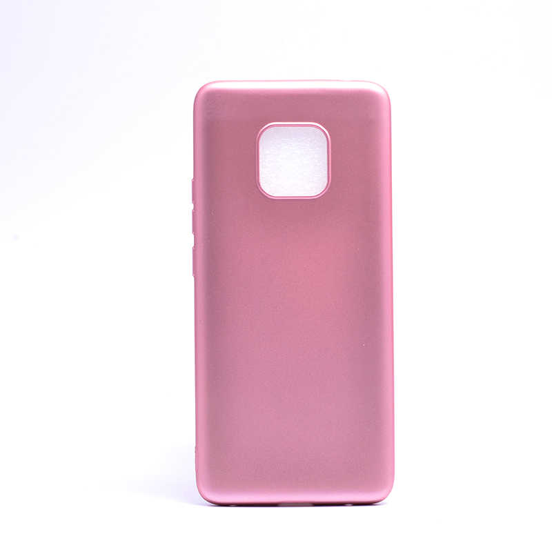 Huawei Mate 20 Pro Kılıf Zore Premier Silikon Kapak - Rose Gold