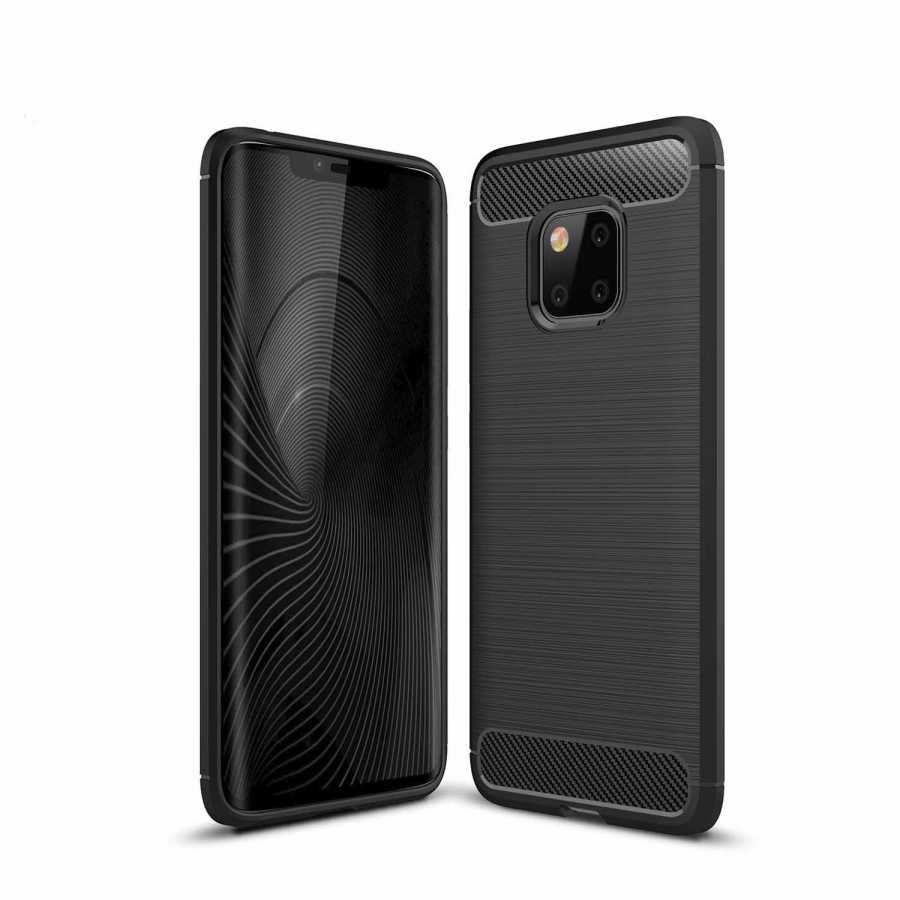 Huawei Mate 20 Pro Kılıf Zore Room Silikon Kapak - Siyah
