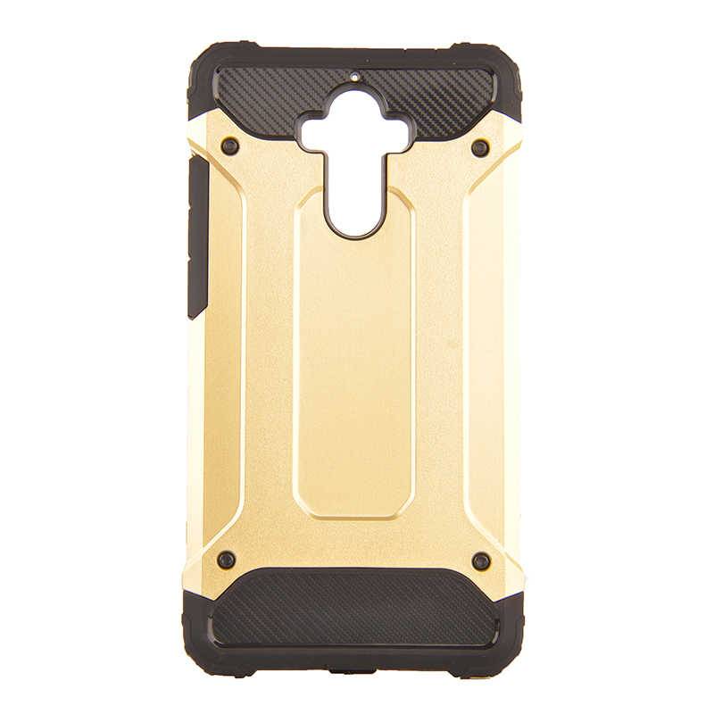 Huawei Mate 9 Kılıf Zore Crash Silikon Kapak - Gold