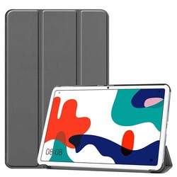 Huawei Mate Pad 10.4 Zore Smart Cover Stand 1-1 Case Grey