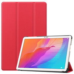 Huawei MatePad T10S Zore Smart Cover Standlı 1-1 Kılıf - Zore