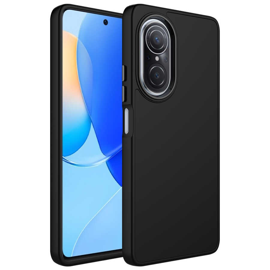 Custodia SEAHAI Per Huawei Nova 9 SE – Cover Due Pezzi Con Effetto Sfumato, TPU Morbido Antiurto, Nero - 2