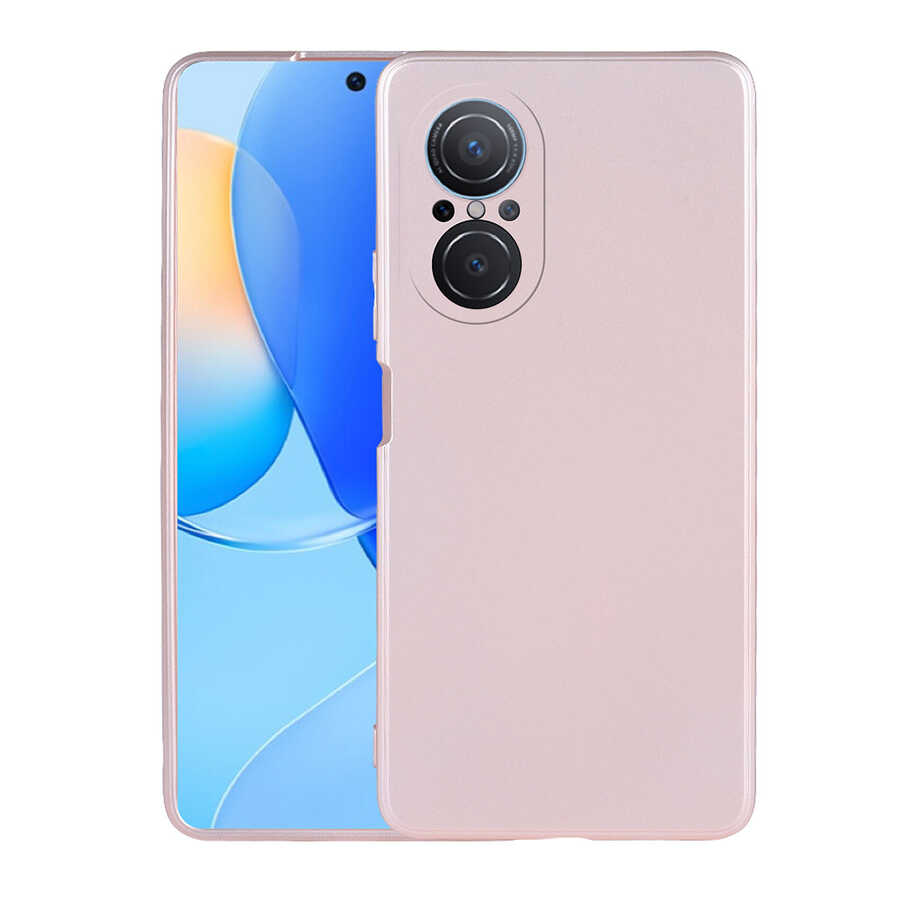 Huawei Nova 9 SE Kılıf Zore Premier Silikon Kapak - Rose Gold