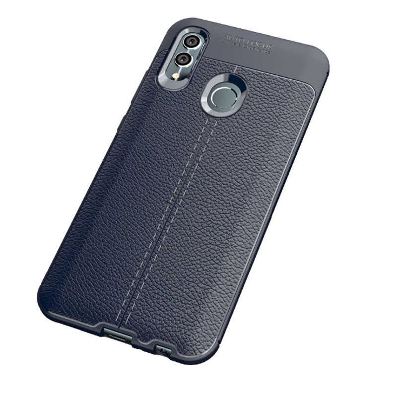 Huawei P Smart 2019 Kılıf Zore Niss Silikon Kapak - Lacivert
