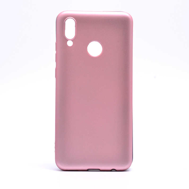 Huawei P Smart 2019 Kılıf Zore Premier Silikon Kapak - Rose Gold