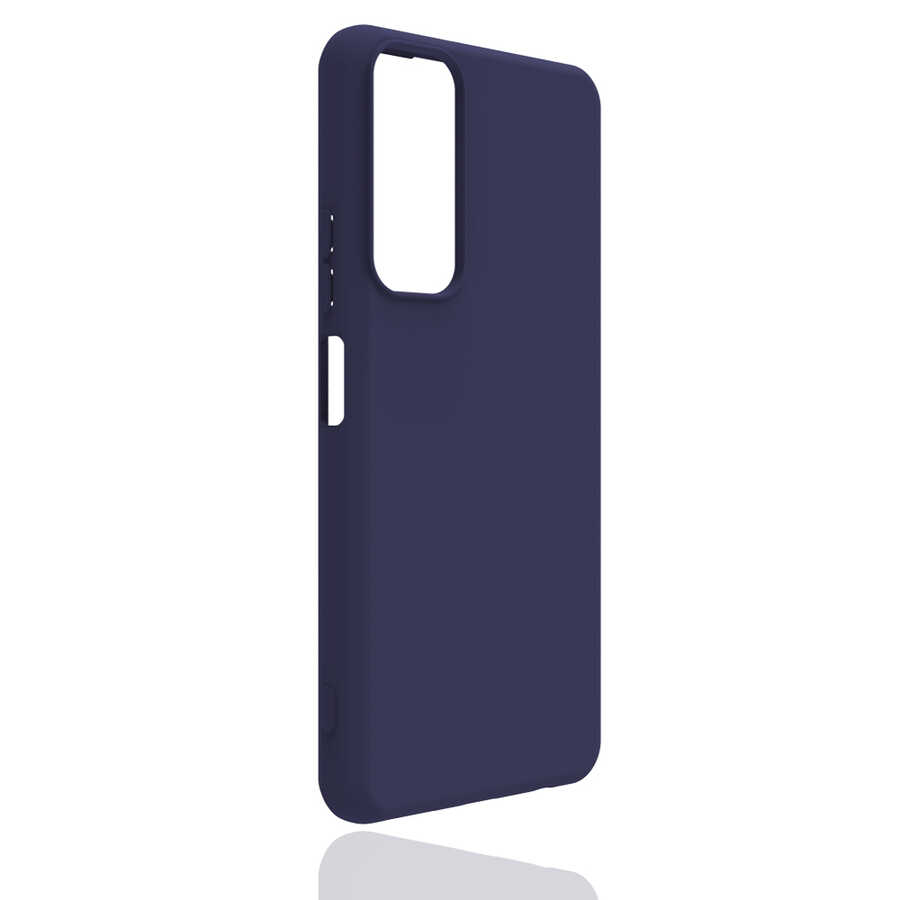 Huawei P Smart 2021 Kılıf Zore Biye Silikon - Lacivert