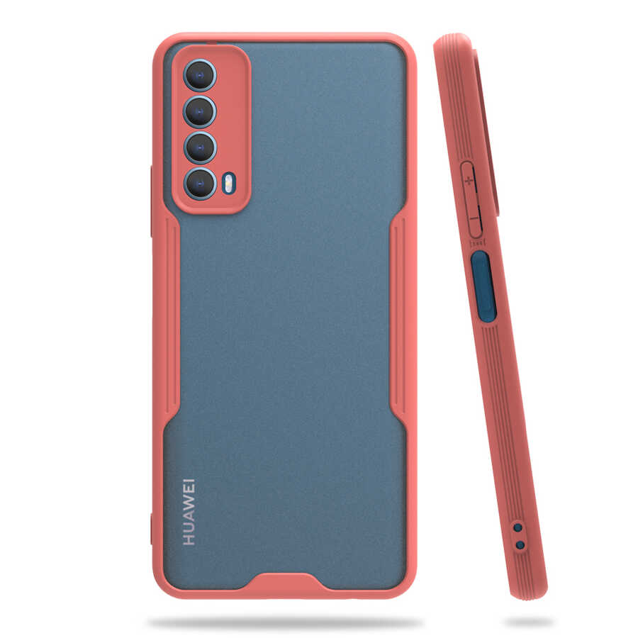 Huawei P Smart 2021 Kılıf Zore Parfe Kapak - Pembe