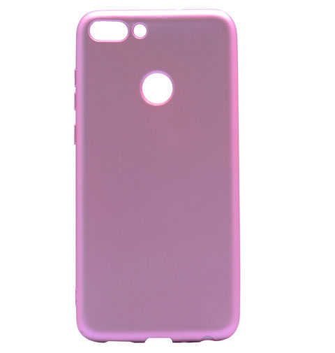 Huawei P Smart Kılıf Zore Premier Silikon Kapak - Rose Gold