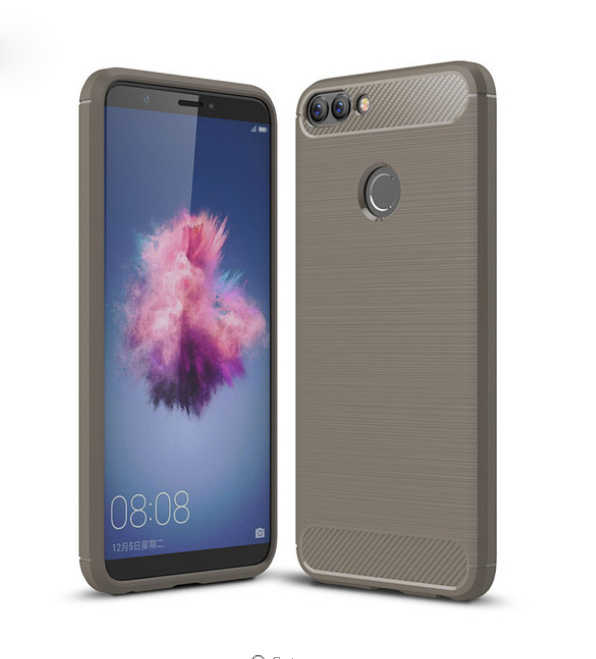 Huawei P Smart Kılıf Zore Room Silikon Kapak - Gri