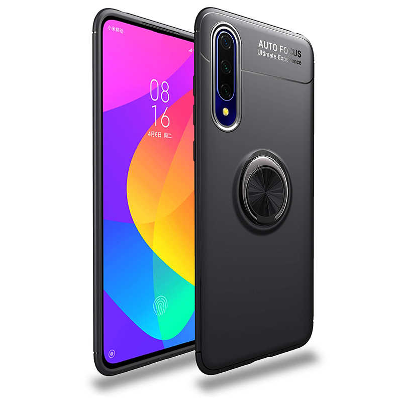 Huawei P Smart Pro 2019 Kılıf Zore Ravel Silikon Kapak - Siyah