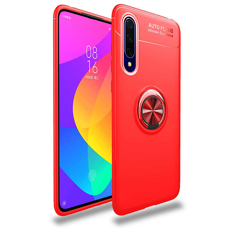 Huawei P Smart Pro 2019 Kılıf Zore Ravel Silikon Kapak - Kırmızı