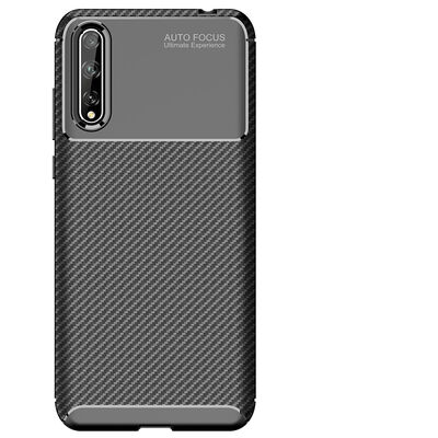 Huawei P Smart S (Y8P) Kılıf Zore Negro Silikon Kapak