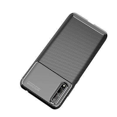 Huawei P Smart S (Y8P) Kılıf Zore Negro Silikon Kapak