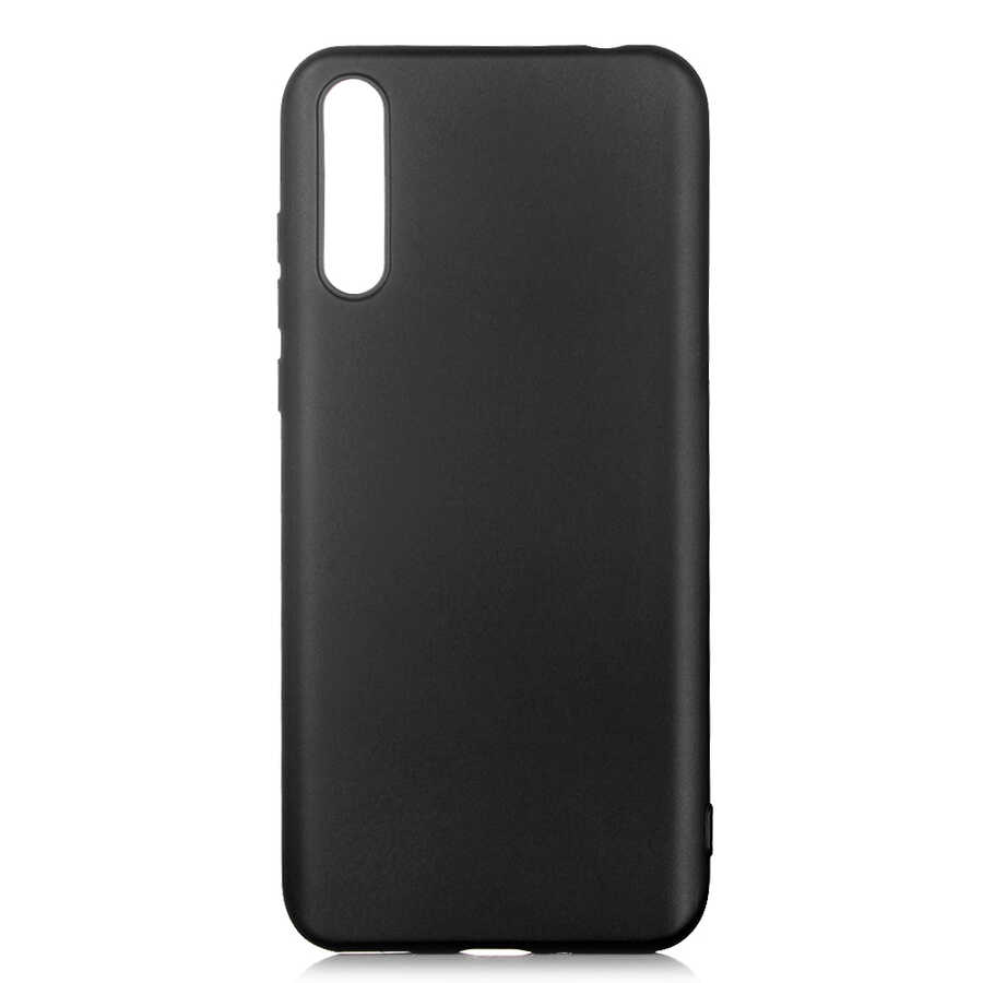 Huawei P Smart S (Y8P) Kılıf Zore Premier Silikon Kapak - Siyah
