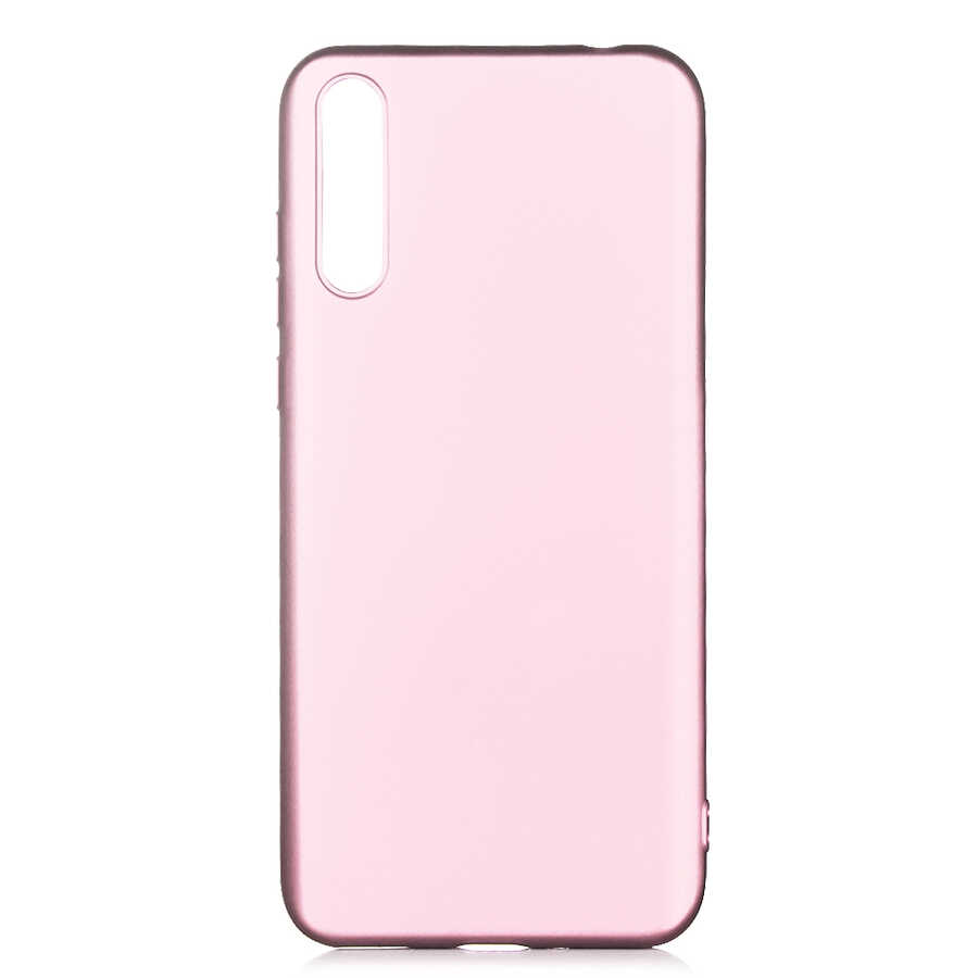 Huawei P Smart S (Y8P) Kılıf Zore Premier Silikon Kapak - Rose Gold