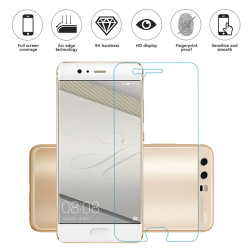 Huawei P10 Zore Ekranı Tam Kaplayan Düz Cam Koruyucu - Zore