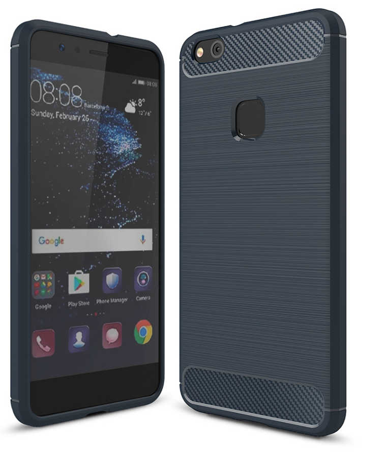 Huawei P10 Kılıf Zore Room Silikon Kapak - Lacivert