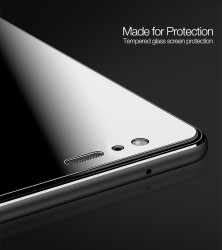 Huawei P10 Plus Zore Ekranı Tam Kaplayan Düz Cam Koruyucu - Zore