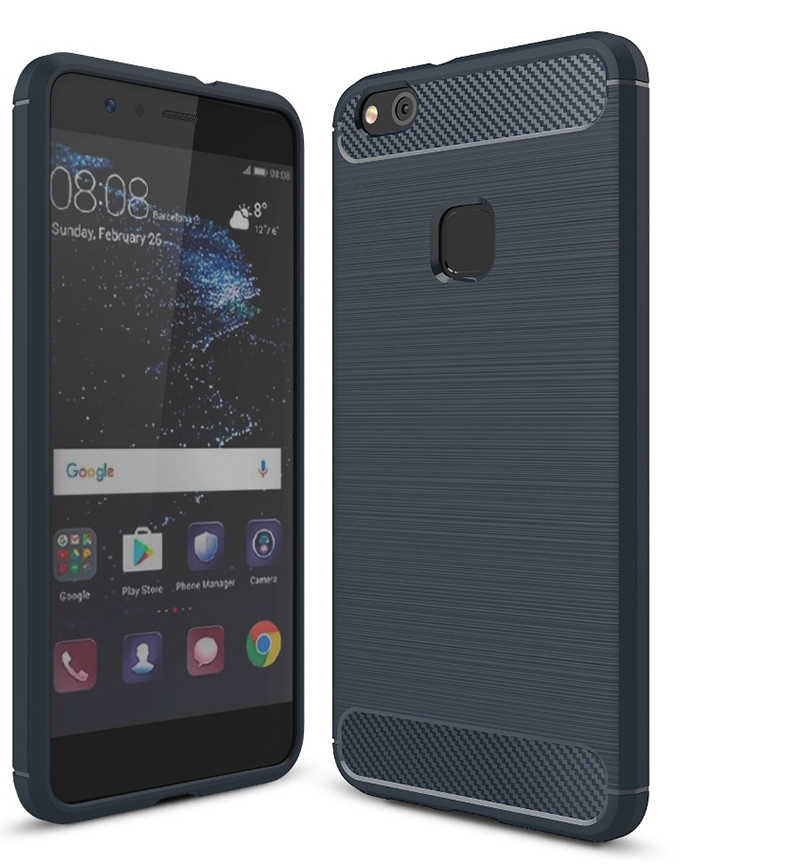 Huawei P10 Plus Kılıf Zore Room Silikon Kapak - Lacivert