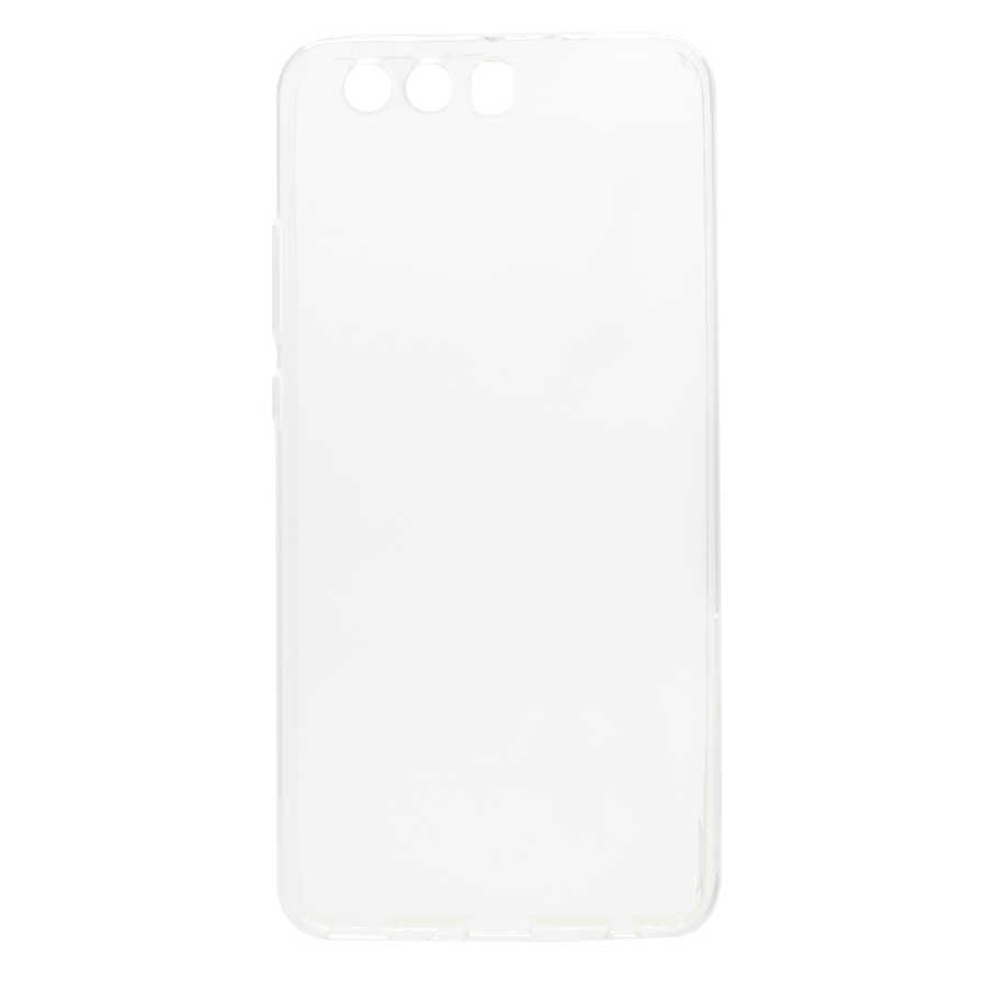 Huawei P10 Plus Kılıf Zore Süper Silikon Kapak - Renksiz