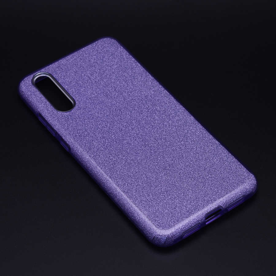 Huawei P20 Kılıf Zore Shining Silikon - Mor