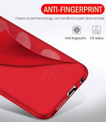 Huawei P20 Lite Kılıf Zore 360 3 Parçalı Rubber Kapak - 2