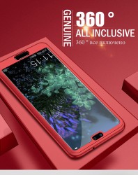 Huawei P20 Lite Kılıf Zore 360 3 Parçalı Rubber Kapak - 9