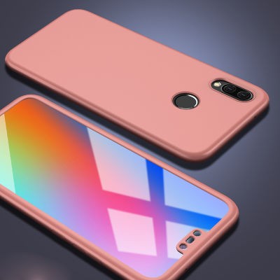 Huawei P20 Lite Kılıf Zore 360 3 Parçalı Rubber Kapak - 7