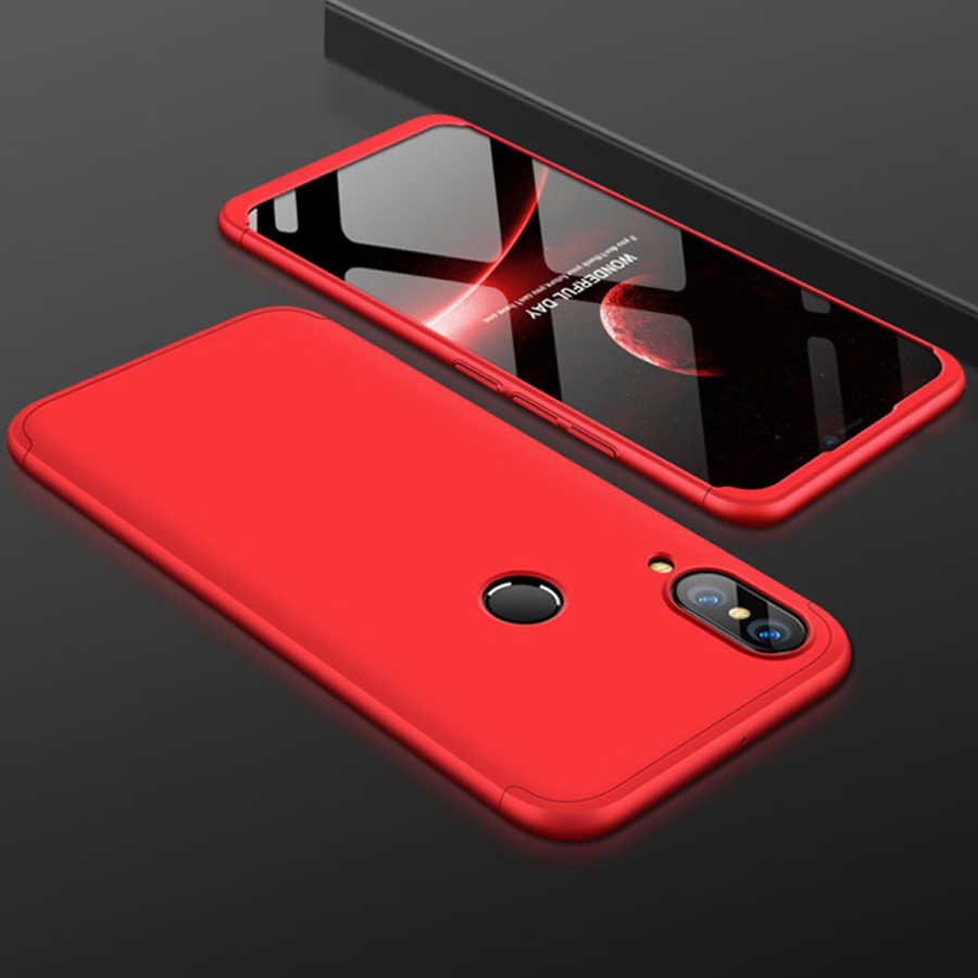 Huawei P20 Lite Kılıf Zore Ays Kapak - Kırmızı
