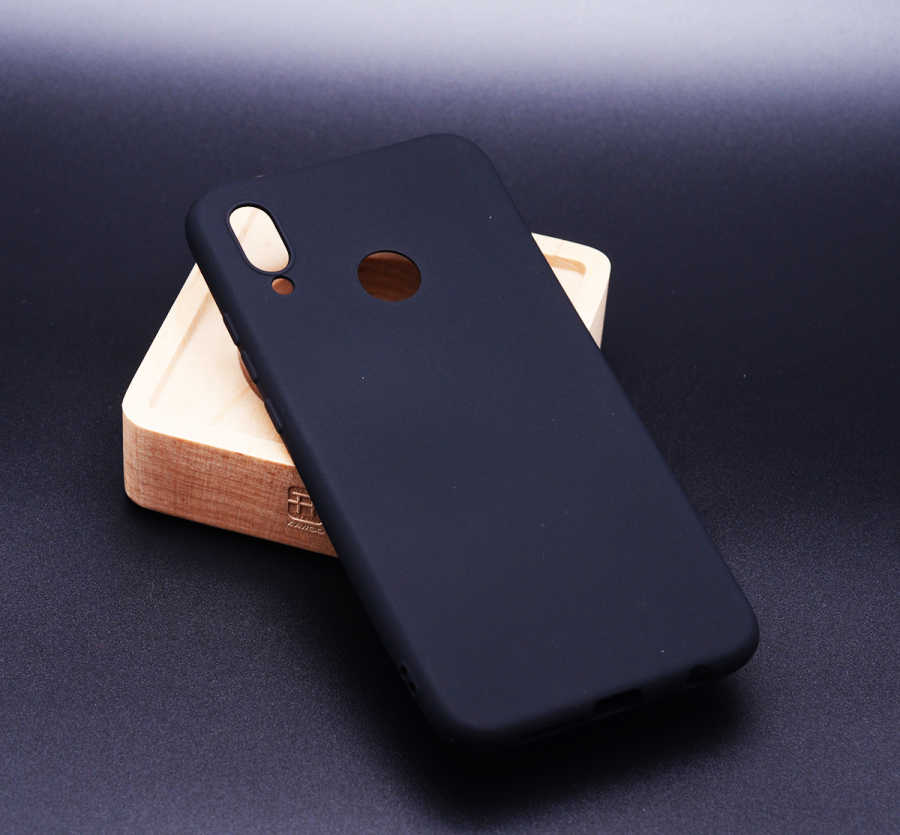 Huawei P20 Lite Kılıf Zore Premier Silikon Kapak - Siyah