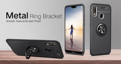 Huawei P20 Lite Kılıf Zore Ravel Silikon Kapak - 4