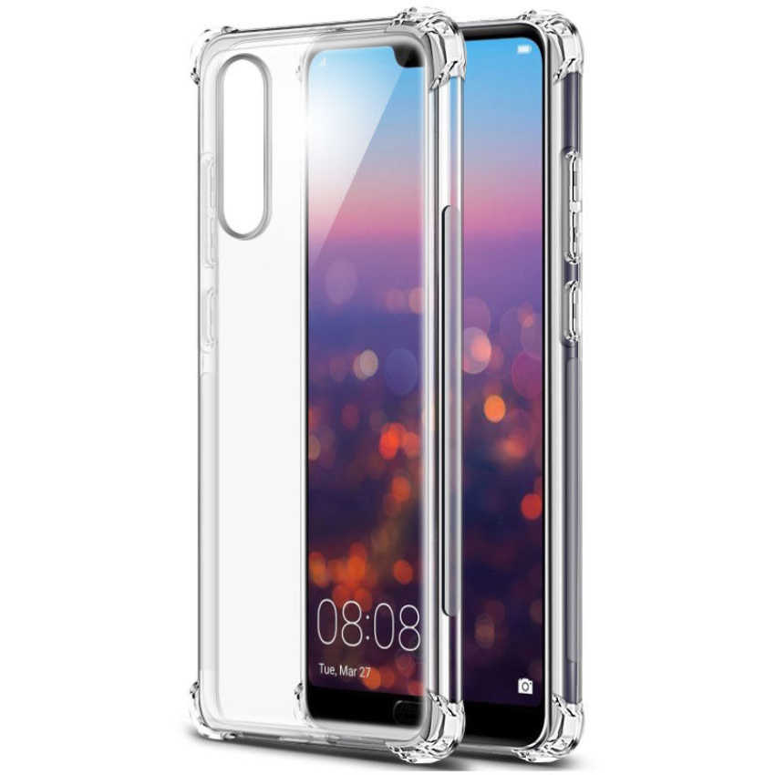 Huawei P20 Pro Kılıf Zore Nitro Anti Shock Silikon - Renksiz