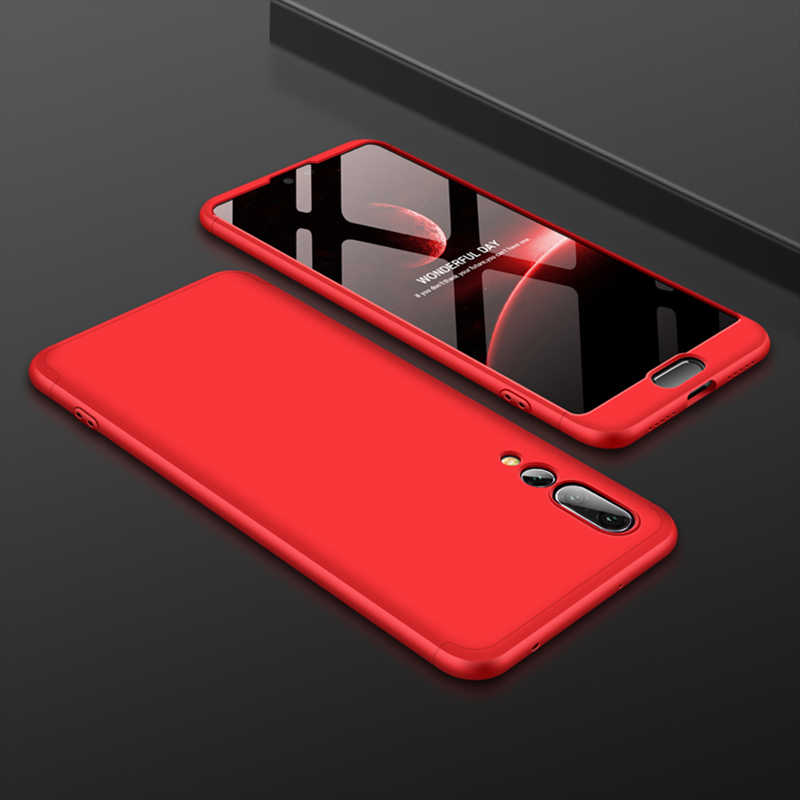 Huawei P20 Pro Kılıf Zore Ays Kapak - Kırmızı