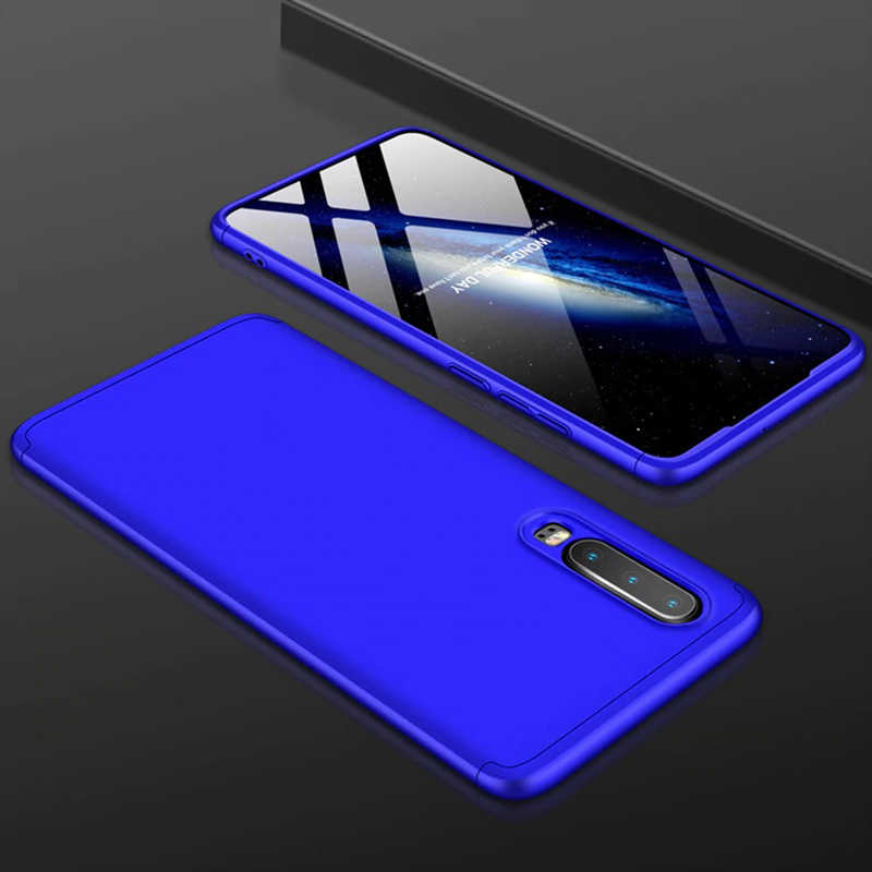 Huawei P30 Kılıf Zore Ays Kapak - Mavi