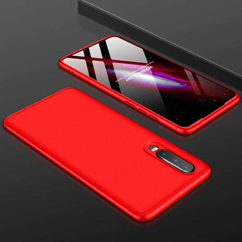 Huawei P30 Kılıf Zore Ays Kapak - Kırmızı