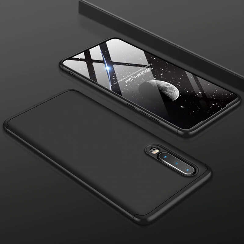 Huawei P30 Kılıf Zore Ays Kapak - Siyah