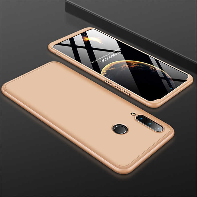 Huawei P30 Lite Kılıf Zore Ays Kapak - Gold