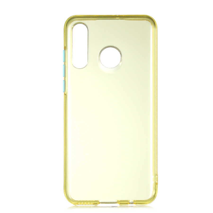Huawei P30 Lite Kılıf Zore Bistro Kapak - Sarı