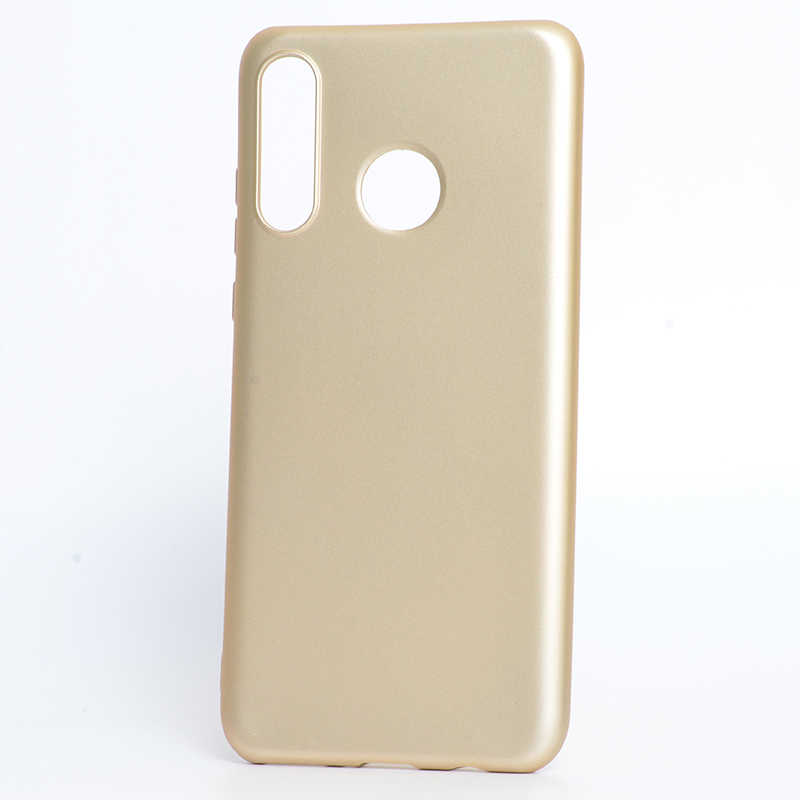 Huawei P30 Lite Kılıf Zore Premier Silikon Kapak - Gold