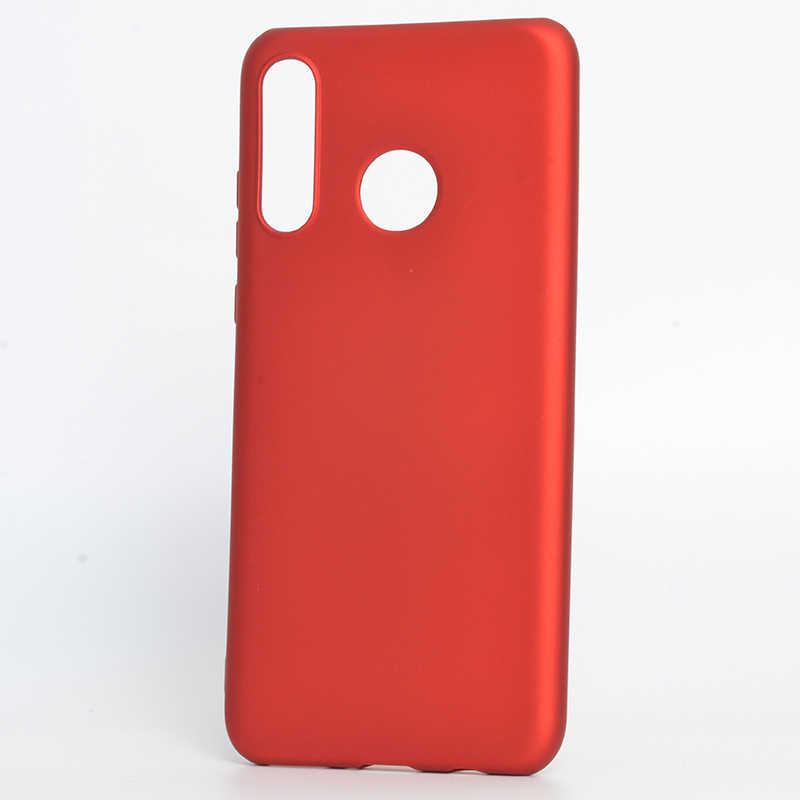 Huawei P30 Lite Kılıf Zore Premier Silikon Kapak - Kırmızı