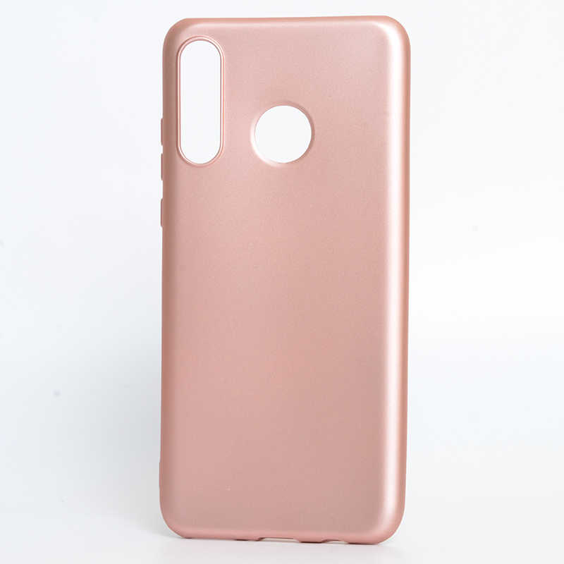Huawei P30 Lite Kılıf Zore Premier Silikon Kapak - Rose Gold