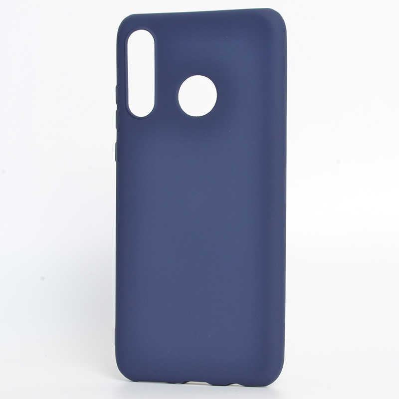 Huawei P30 Lite Kılıf Zore Premier Silikon Kapak - Lacivert