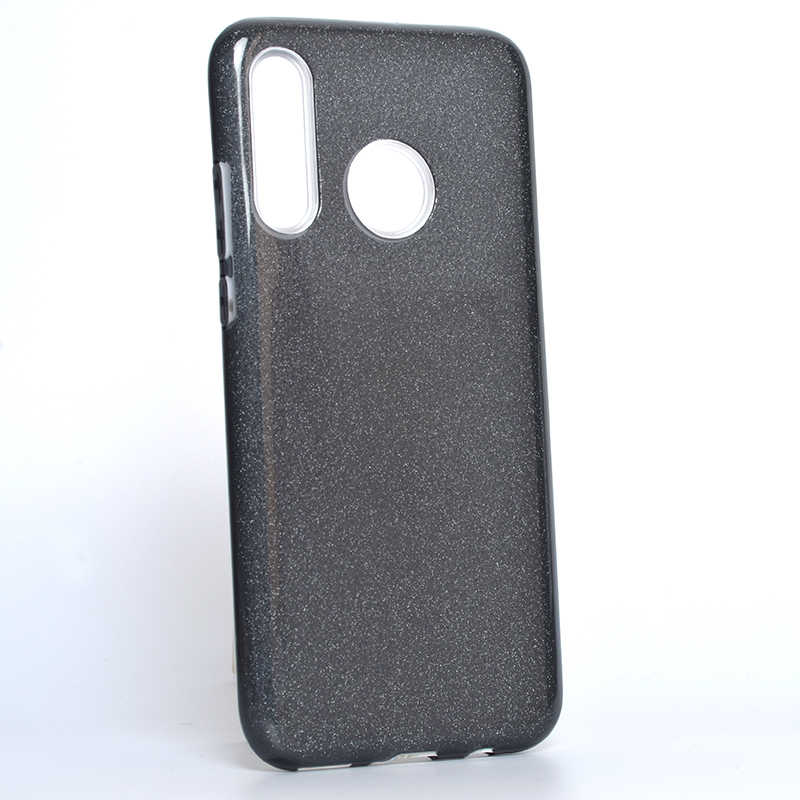 Huawei P30 Lite Kılıf Zore Shining Silikon - Siyah