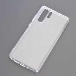 Huawei P30 Pro Kılıf Zore Süper Silikon Kapak Renksiz