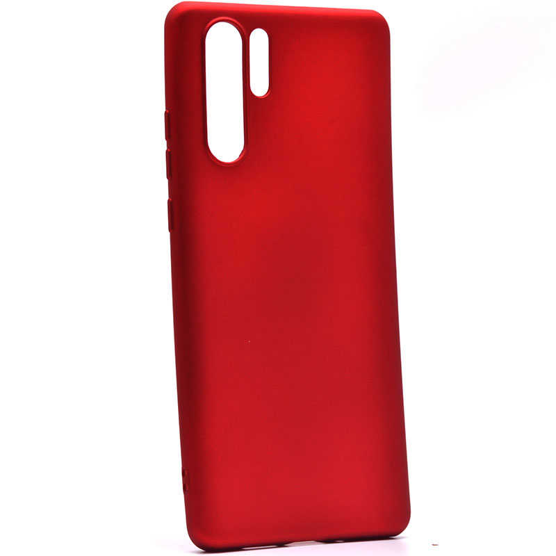 Huawei P30 Pro Kılıf Zore Premier Silikon Kapak - Kırmızı
