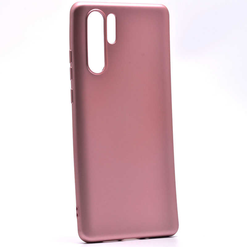 Huawei P30 Pro Kılıf Zore Premier Silikon Kapak - Rose Gold